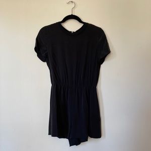 Alice + Olivia Air Black Romper